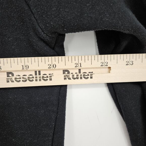 Distressed Black Hoodie - Picture 9 of 11